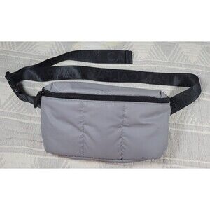 CALPAK‎ Puffer Crossbody Sling Bag Gray Quilted Travel